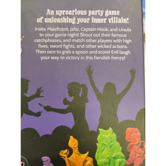 Funko Disney Villains Sinister Spoons Party Game for 4-8‎ Players Ages 7+ - Picture 4 of 5